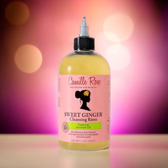 Camille Rose Sweet Ginger Cleansing Rinse Shampoo 12oz
