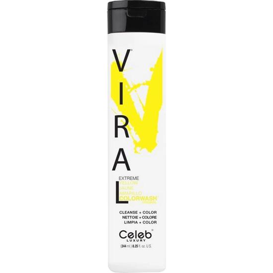 Celeb Luxury Extreme Yellow Colorwash Original Cleanse Plus Colour 244ml