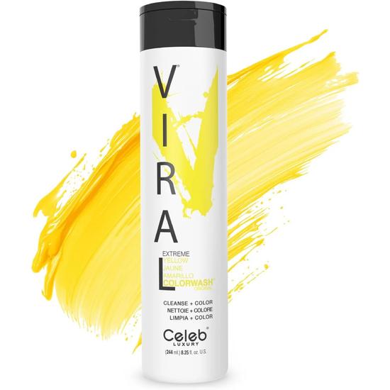 Celeb Luxury Extreme Yellow Colorwash Original Cleanse Plus Colour 244ml