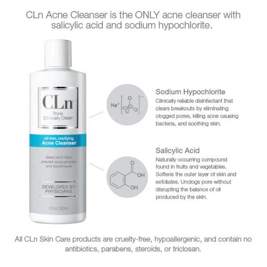 CLn Skin Care CLn Acne Cleanser 100ml