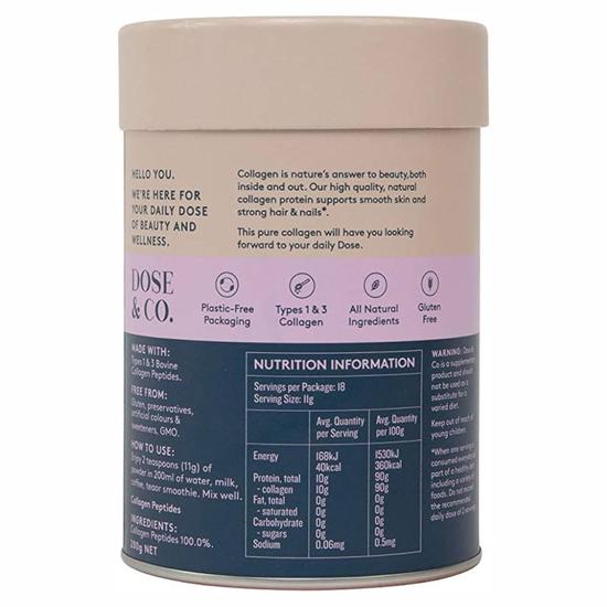 Dose & Co Pure Collagen Unflavoured 283g