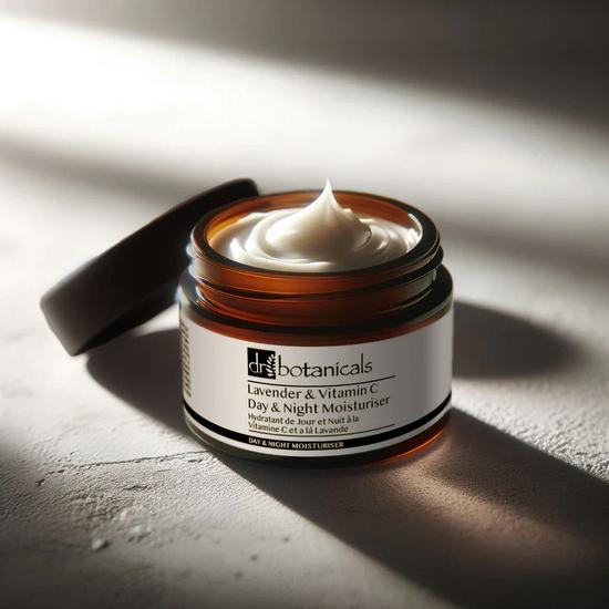 Dr Botanicals Lavender & Vitamin C Day & Night Moisturiser 50ml