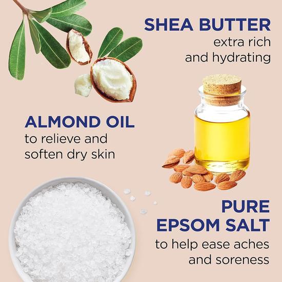 Dr Teal's Shea Butter & Almond Oil Epsom Salt 454g