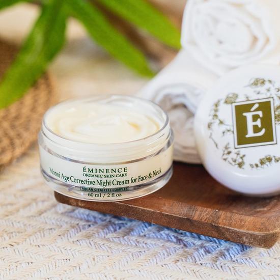 Eminence Organic Monoi Age Corrective Night Cream For Face & Neck 60ml