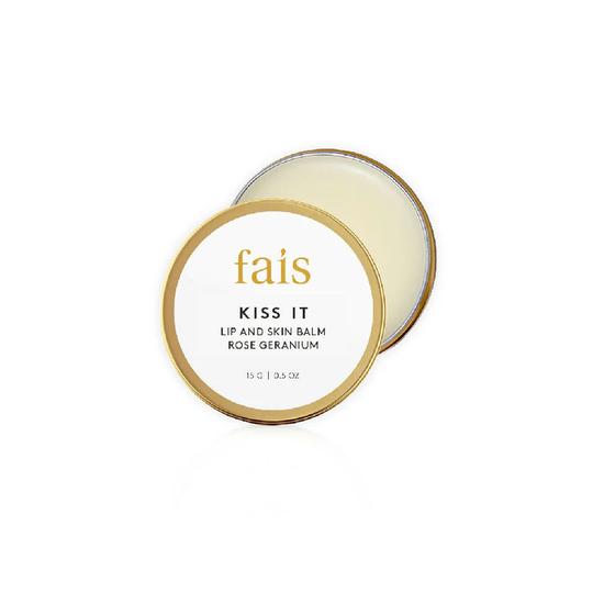 Fais Kiss It Rose Geranium Lip & Skin Balm