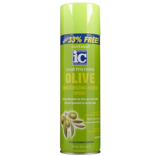 IC Fantasia Olive Moisturising Sheen Spray 398ml