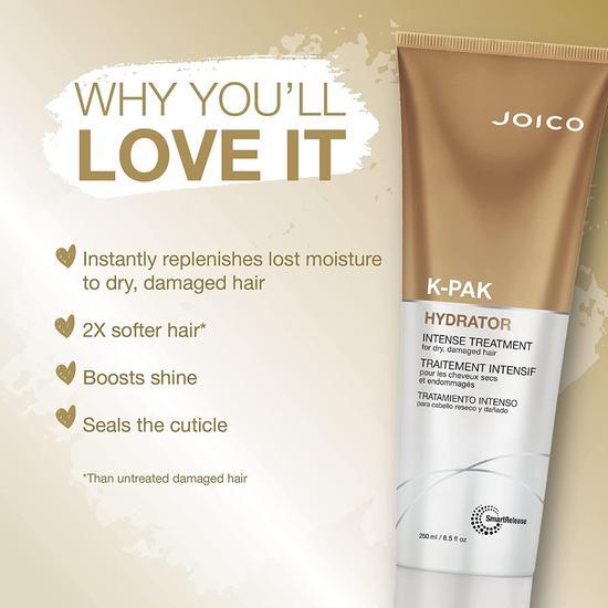 Joico K Pak Intense Hydrator Treatment For Dry Damaged Hair 250ml