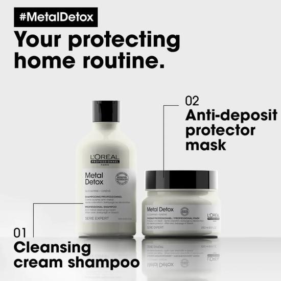 L'Oréal Professionnel Serie Expert Metal Detox Anti-Metal Cleansing Cream Shampoo 300ml
