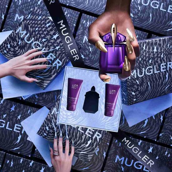 Mugler Alien Pour Femme 30ml Eau De Parfum 50ml Body Lotion & 50ml Shower Gel Gift Set 2024
