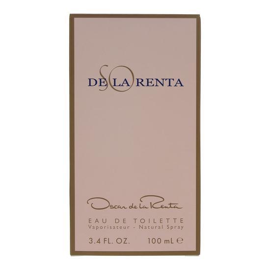 Oscar de La Renta So De La Renta Eau De Toilette 100ml