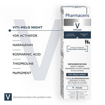 Pharmaceris V Viti-Melo Night Repigmentation Night Cream For Vitiligo