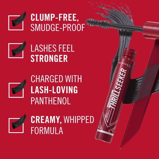 Rimmel Volume Thrill Seeker Mascara 004 Pitch Black