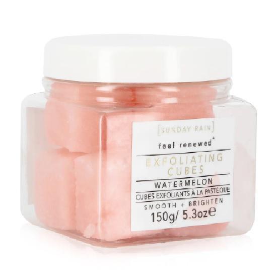 Sunday Rain Watermelon Exfoliating Cubes 150g