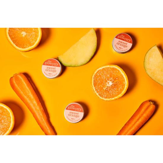 The Glowcery Sweet Orange Superfood Natural Lip Balm