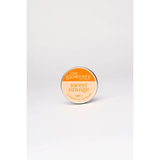 The Glowcery Sweet Orange Superfood Natural Lip Balm