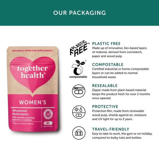 Together Health Womens Multivitamin & Mineral Capsules 30 Capsules