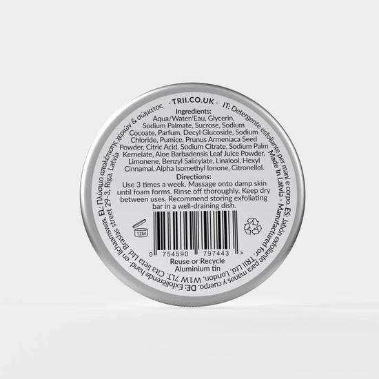 trii Incense Hand & Body Exfoliating Wash Bar