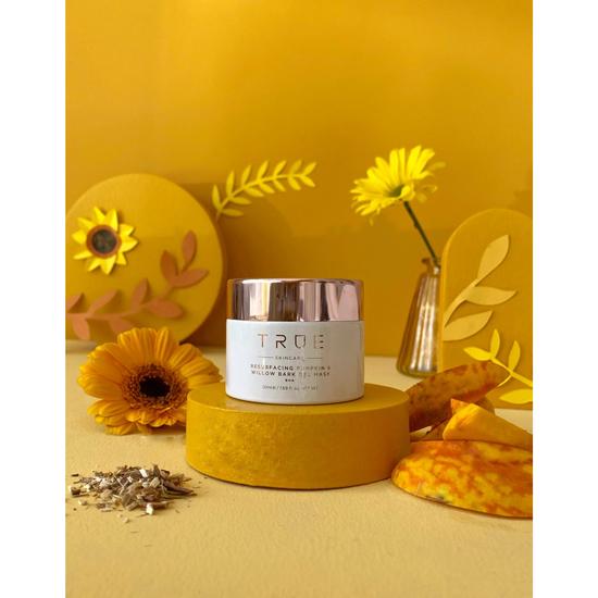 TRUE Skincare Resurfacing Pumpkin & Willow Bark Gel Exfoliating Mask 50ml