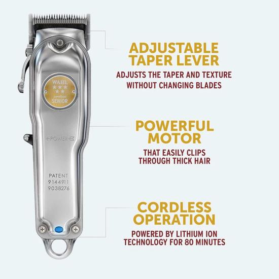 Wahl Professional Cordless Senior Metal Limited Edition