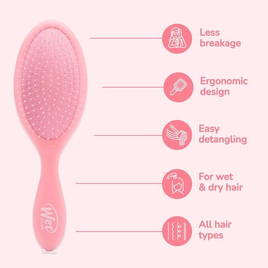 Wet Brush Original Detangler Hair Brush Summer Collection Green Juice