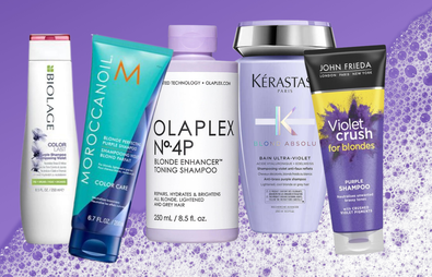 The Best Purple Shampoos for Blonde Hair