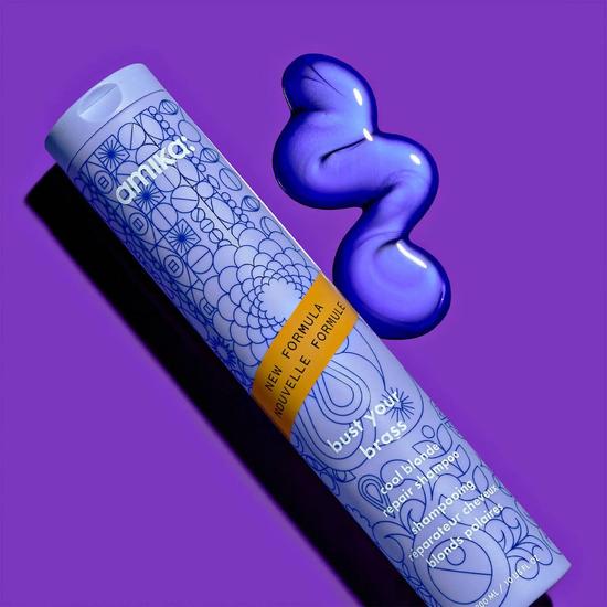 Amika Bust Your Brass Cool Blonde Shampoo 2 oz