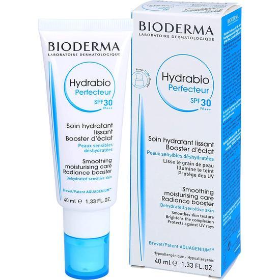 Bioderma Hydrabio Perfecteur SPF 30 Smoothing Moisturising Care Radiance Booster 1 oz