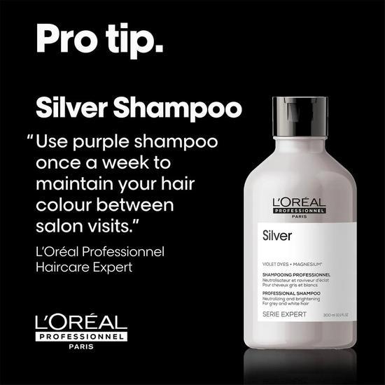 L'Oréal Professionnel Serie Expert Silver Shampoo 10 oz