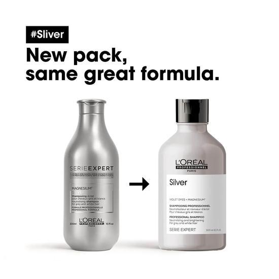 L'Oréal Professionnel Serie Expert Silver Shampoo 10 oz