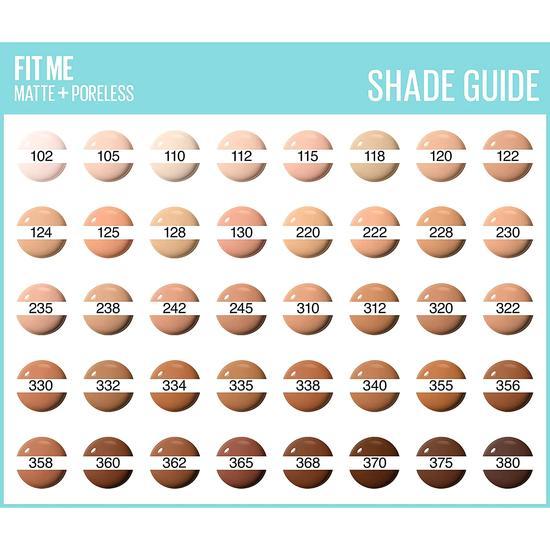Maybelline Fit Me! Matte & Poreless Foundation 122 Creamy Beige