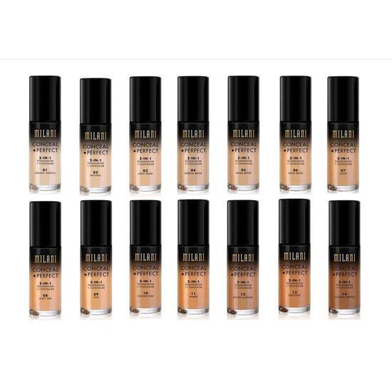 Milani Conceal & Perfect 2 In 1 Foundation & Concealer Creamy Nude